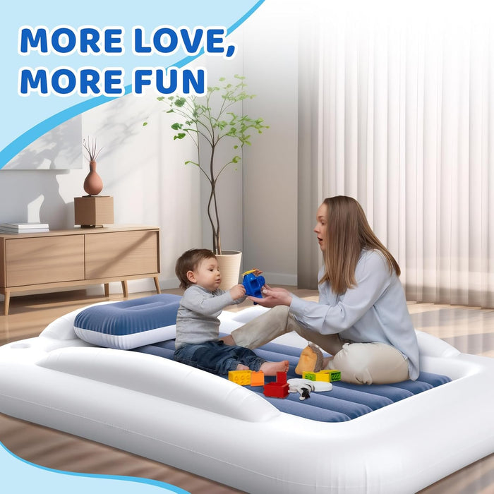 ABDTECH Cama inflable de viaje para niños pequeños portátil de 60 pulgadas - Quierox - Tienda Online