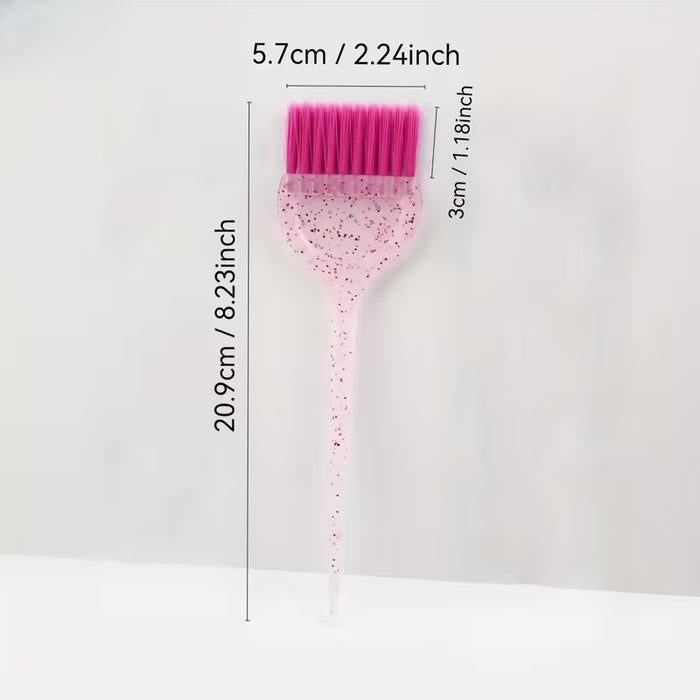 1 Pieza de brocha para teñir el cabello de plastico