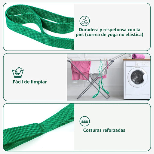 Abiarst - Correa elástica para yoga para terapia física, banda elástica de 10 bucles - Quierox - Tienda Online