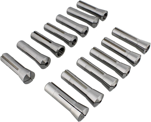 ABN |Juego de pinzas de Precision R8 para molino de 13 piezas - Pinzas para fresadora - Quierox - Tienda Online