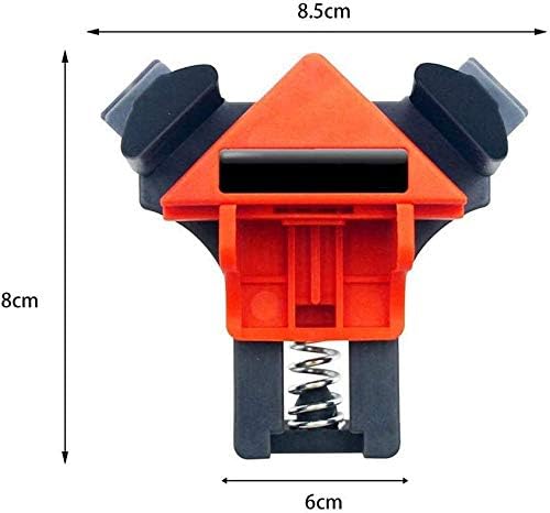 Abrazaderas angulares, 4 piezas de clip de fijación de ángulo recto multifunción para carpintería - Quierox - Tienda Online
