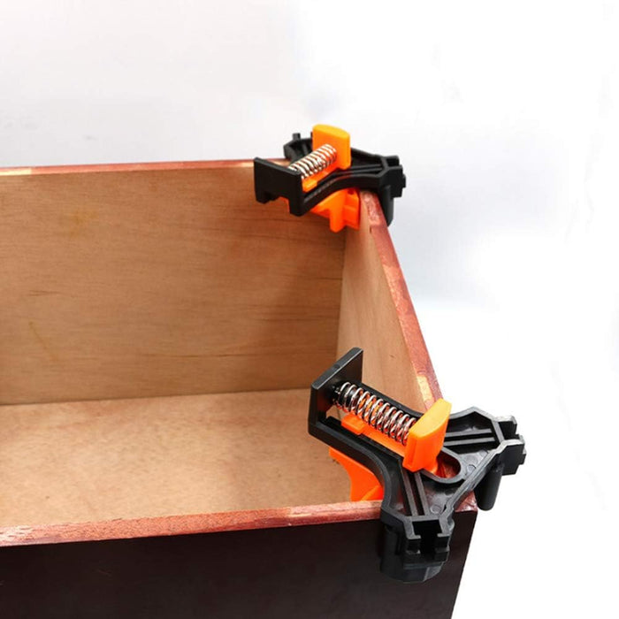 Abrazaderas angulares, 4 piezas de clip de fijación de ángulo recto multifunción para carpintería - Quierox - Tienda Online