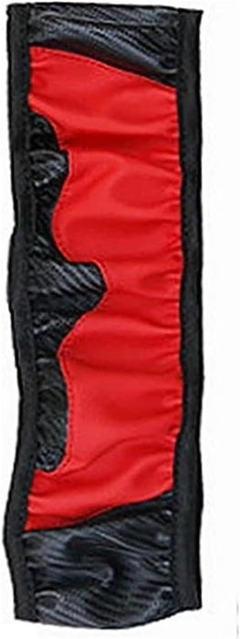 Accesorio de Coche, Cubierta de Volante de Cuero Negro y Rojo Antideslizante Para 15" - Quierox - Tienda Online
