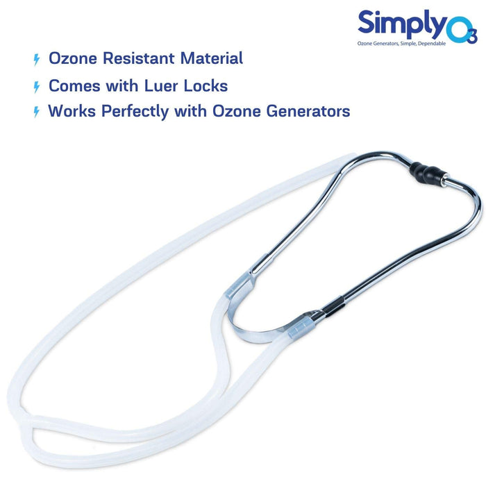 Accesorio de estetoscopio de ozono para tubo de silicona - Quierox - Tienda Online