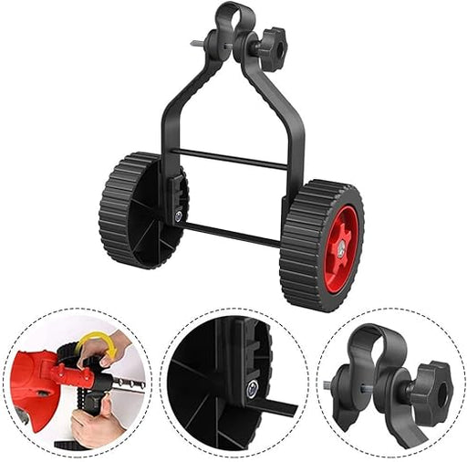 Accesorio de rueda para recortadora de hilo Rueda auxiliar para cortadora de césped - Quierox - Tienda Online