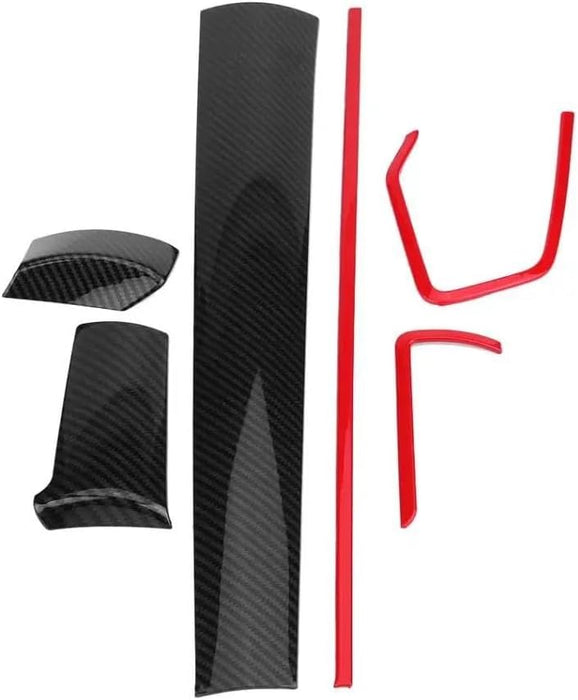 Accesorios el Interior Coche 6 Uds De Fibra De Carbono - Quierox - Tienda Online