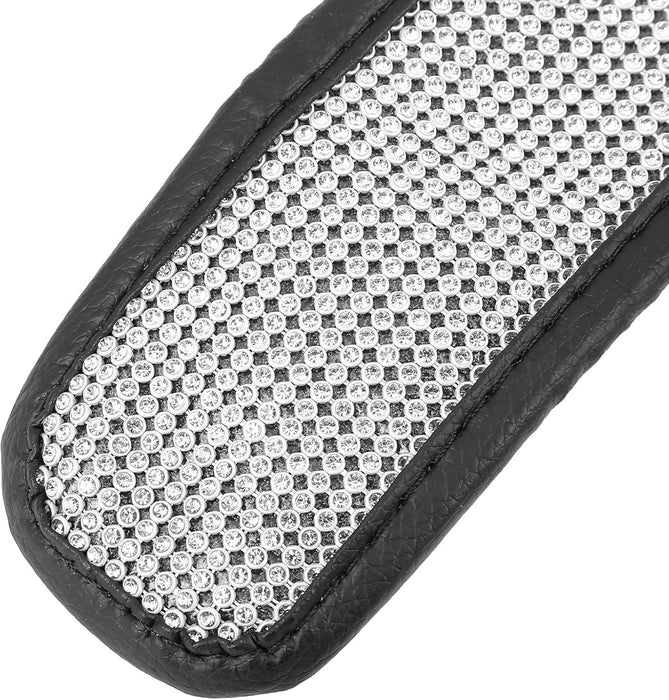 Accesorios universales para coche con cristales de imitación y diamantes, negro y plateado - Quierox - Tienda Online