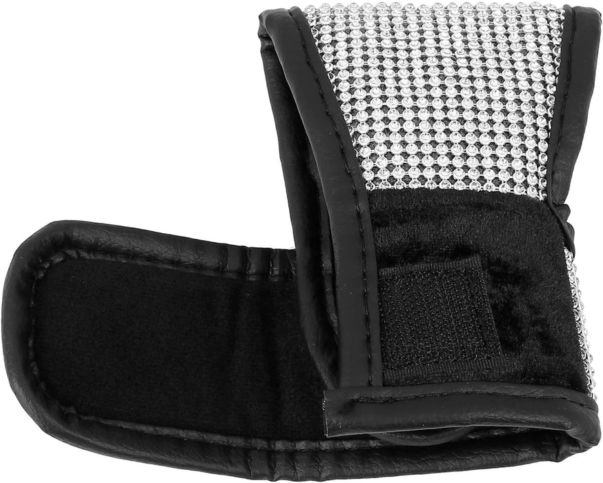 Accesorios universales para coche con cristales de imitación y diamantes, negro y plateado - Quierox - Tienda Online