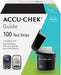 Accu - Chek Tiras de prueba de glucosa para pruebas de azúcar en sangre diabéticas (paquete de 100) - Quierox - Tienda Online