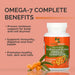 Aceite de espino amarillo orgánico SEABUCKWONDERS Omega-7 completo, 180 cápsulas blandas - Quierox - Tienda Online