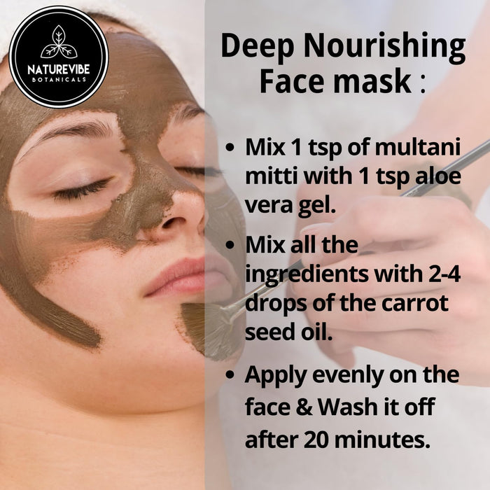 Aceite de zanahoria Naturevibe Botanicals 946 ml | 100 % puro y natural - Quierox - Tienda Online