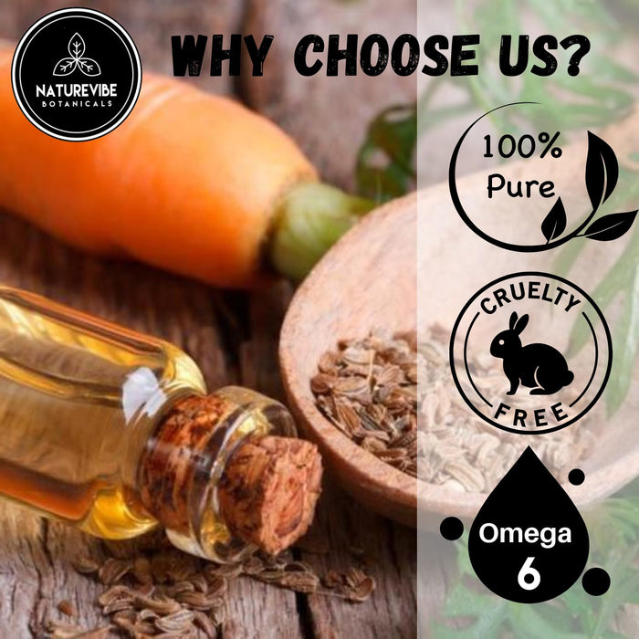 Aceite de zanahoria Naturevibe Botanicals 946 ml | 100 % puro y natural - Quierox - Tienda Online