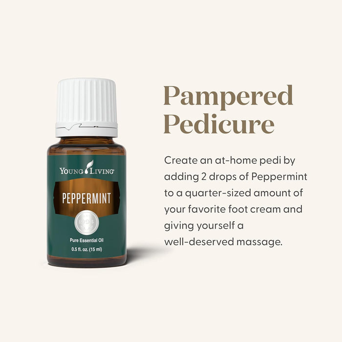 Aceite esencial de menta Young Living Essential Oils, 0.52 fl. oz - Quierox - Tienda Online