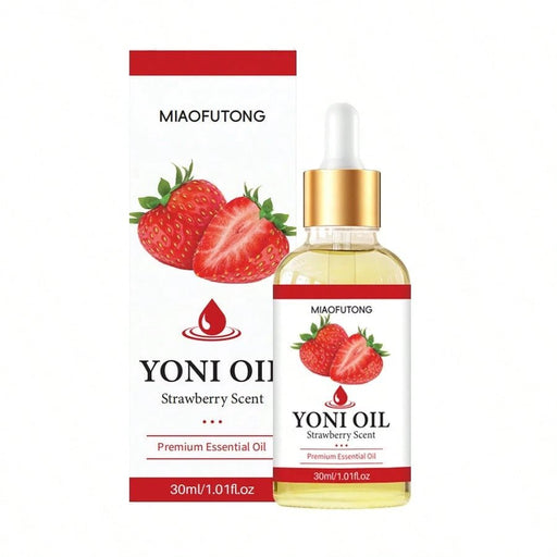 Aceite íntimo de 30 ml natural de fresa - Quierox - Tienda Online