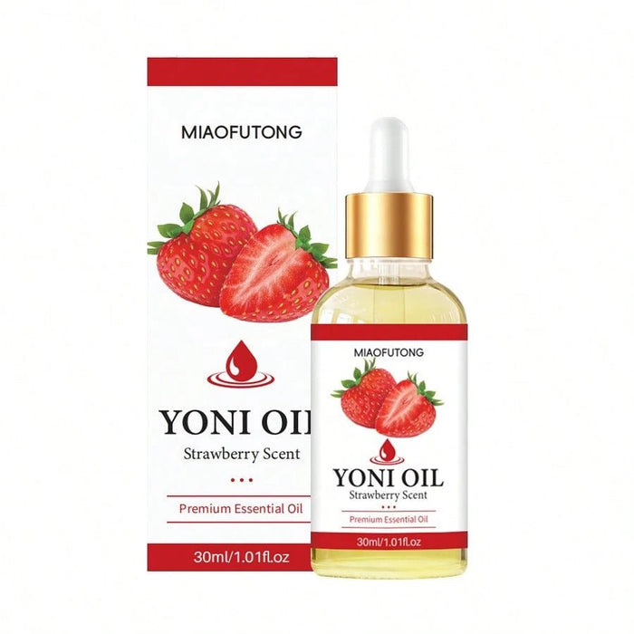 Aceite íntimo de 30 ml natural de fresa - Quierox - Tienda Online