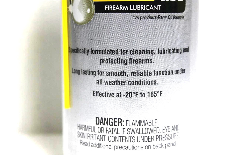 Aceite Rem ~ 10 oz. Aerosol Lubricante para armas de fuego - Quierox - Tienda Online