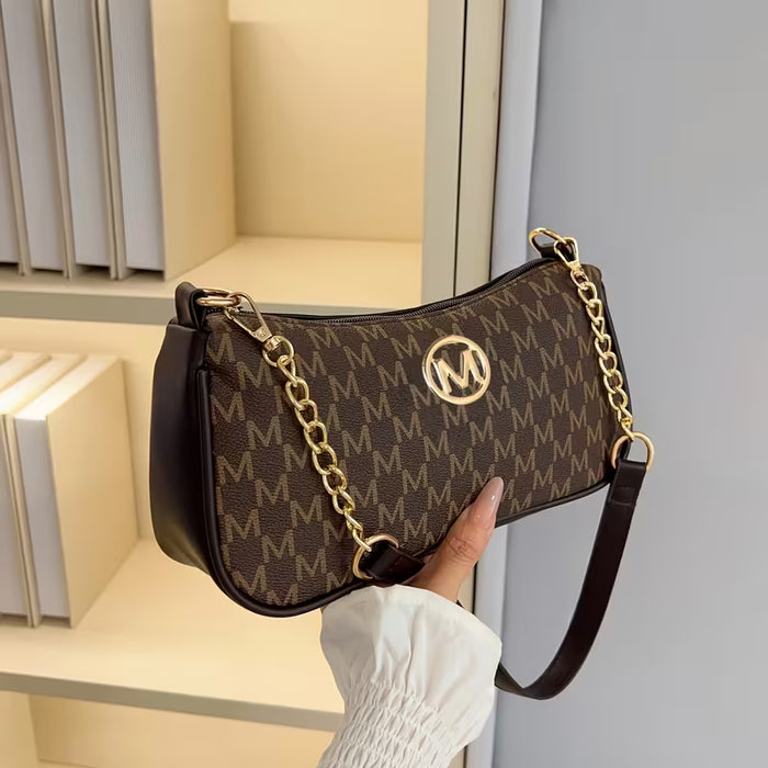 SHEIN Bolso de hombro único para mujer, estilo retro francés