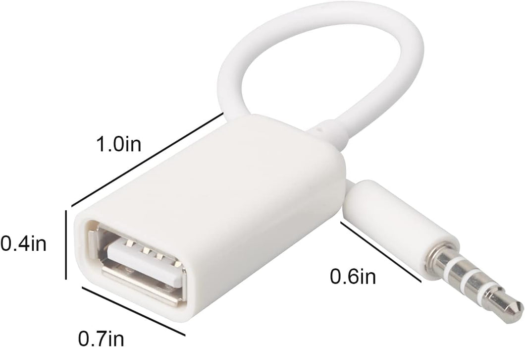 Adaptador AUX a USB - Quierox - Tienda Online