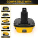 Adaptador de batería DCA1820 de repuesto, convertidor para DEWALT, 18V, 20V Max - Quierox - Tienda Online