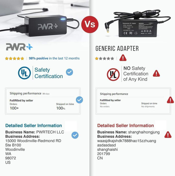 Adaptador de CA PWR+ para sistema de altavoces de barra de sonido para TV - Quierox - Tienda Online