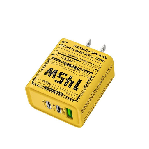 Adaptador de cargador de pared rápido tipo C de 145 W, 3 en 1 para teléfono celular - Quierox - Tienda Online