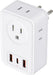 Adaptador de enchufe de viaje europeo, 3 cargador USB (1 puerto USB C) - Quierox - Tienda Online