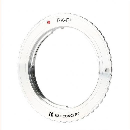 Adaptador de montura de objetivo Pentax K a Canon EF/EF-S para DSLR K&F - Quierox - Tienda Online