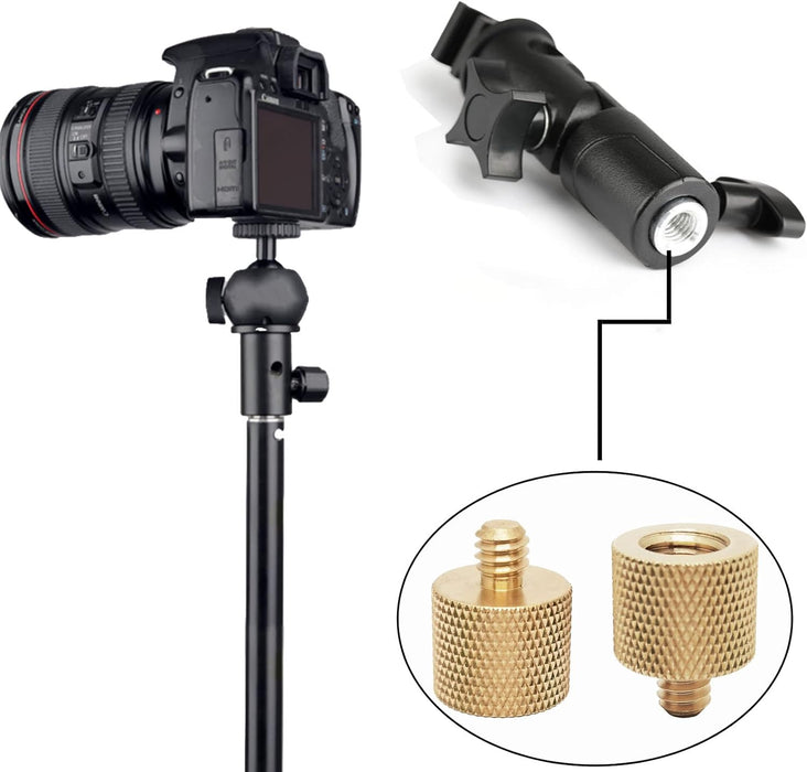 Adaptador de tornillo de cámara de latón Adaptador de tornillos macho de 1/4 " - Quierox - Tienda Online