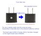 Adaptador de viaje Winners de 220 V a 110 V (Corea a EE. UU.) 1 pieza - Quierox - Tienda Online