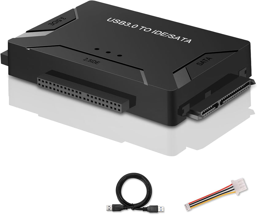 Adaptador USB 3.0 a SATA IDE, lector de disco duro, convertidor de ultra - Quierox - Tienda Online