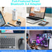 Adaptador USB Bluetooth 5.4 mejorado para PC, adaptador USB inalámbrico para computadora portátil - Quierox - Tienda Online