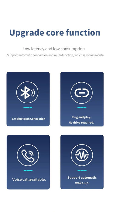 Adaptador USB Transmisor Bluetooth 4.0 para PS4 Playstation Auriculares Bluetooth Receptor Dongle para Auriculares - Quierox - Tienda Online