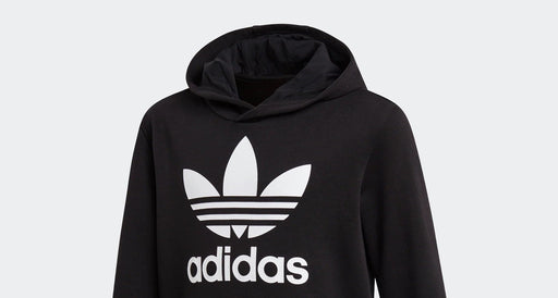 Adidas-Sudadera con capucha de trébol para niños — Quierox