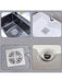 Adhesivo para desagüe de suelo para cocina y baño, evita que entren pelos e insectos, 10 PIEZAS - Quierox - Tienda Online