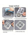 Adhesivo para desagüe de suelo para cocina y baño, evita que entren pelos e insectos, 10 PIEZAS - Quierox - Tienda Online