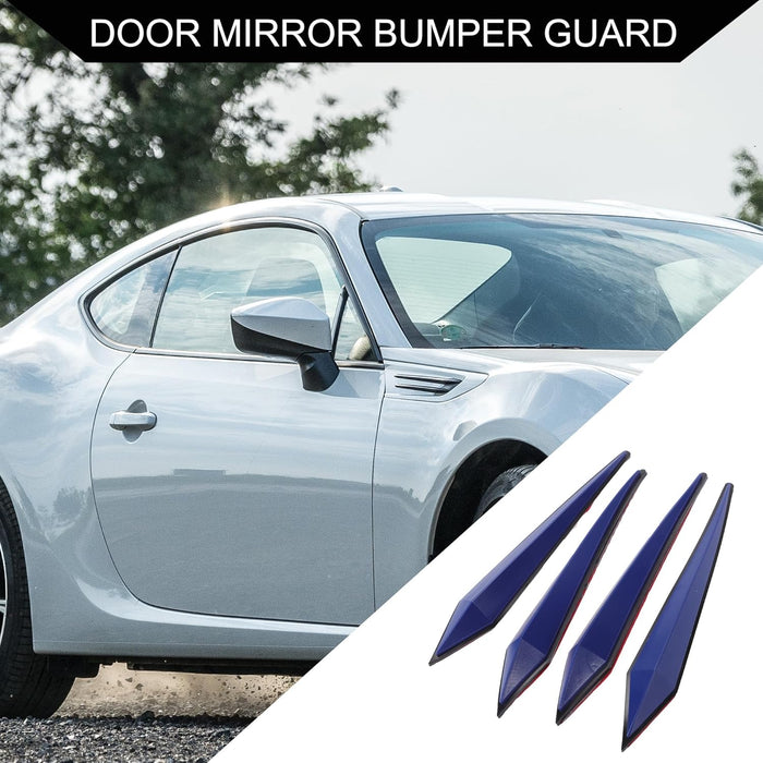 Adhesivo protector para espejo retrovisor de puerta (plástico resistente a arañazos, 4 unds - Quierox - Tienda Online