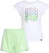 Adidas Conjunto de camiseta y pantalones cortos deportivos para niña - Quierox - Tienda Online