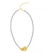 ADORNIA Collar ajustable con forma de lágrima dorada y cordón negro resistente al deslustre - Quierox - Tienda Online