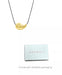ADORNIA Collar ajustable con forma de lágrima dorada y cordón negro resistente al deslustre - Quierox - Tienda Online