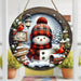 Adorno colgante de puerta de pared de corona de Navidad de 7,9" - Quierox - Tienda Online