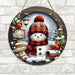 Adorno colgante de puerta de pared de corona de Navidad de 7,9" - Quierox - Tienda Online