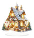 Adorno de acrílico de casa de nieve, figura navideña coleccionable - Quierox - Tienda Online