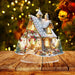 Adorno de acrílico de casa de nieve, figura navideña coleccionable - Quierox - Tienda Online