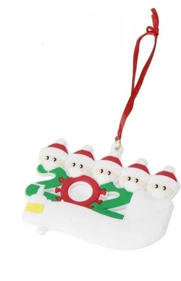 Adornos colgantes personalizados para miembros de la familia, decoración navideña - Quierox - Tienda Online