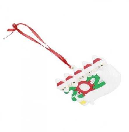 Adornos colgantes personalizados para miembros de la familia, decoración navideña - Quierox - Tienda Online