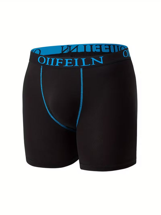 10 piezas de calzoncillos deportivos de hombre de cintura media