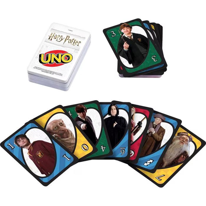 UNO Juego de cartas Harry Potter Mattel Games