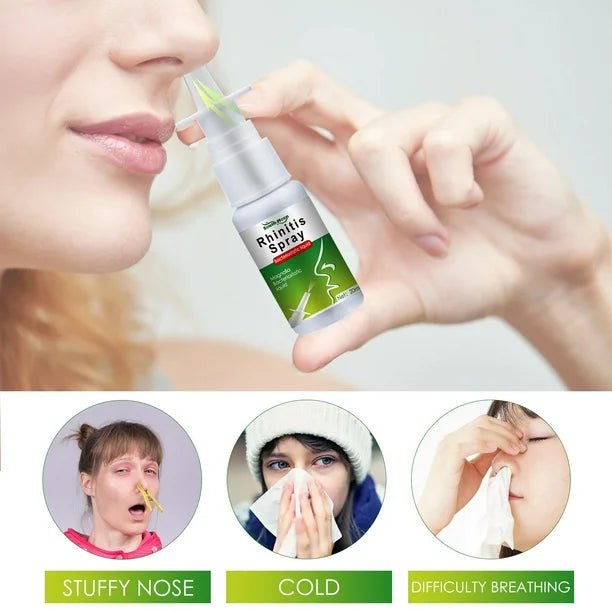 Aerosol nasal Congestión nasal, picazón, goteo nasal, estornudos, cuidado nasal, 20ml - Quierox - Tienda Online