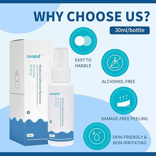 Aerosol removedor de adhesivos médicos - 1 oz. Aerosol removedor (4 botellas) - Quierox - Tienda Online