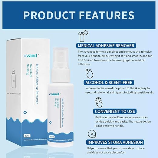 Aerosol removedor de adhesivos médicos - 1 oz. Aerosol removedor (4 botellas) - Quierox - Tienda Online